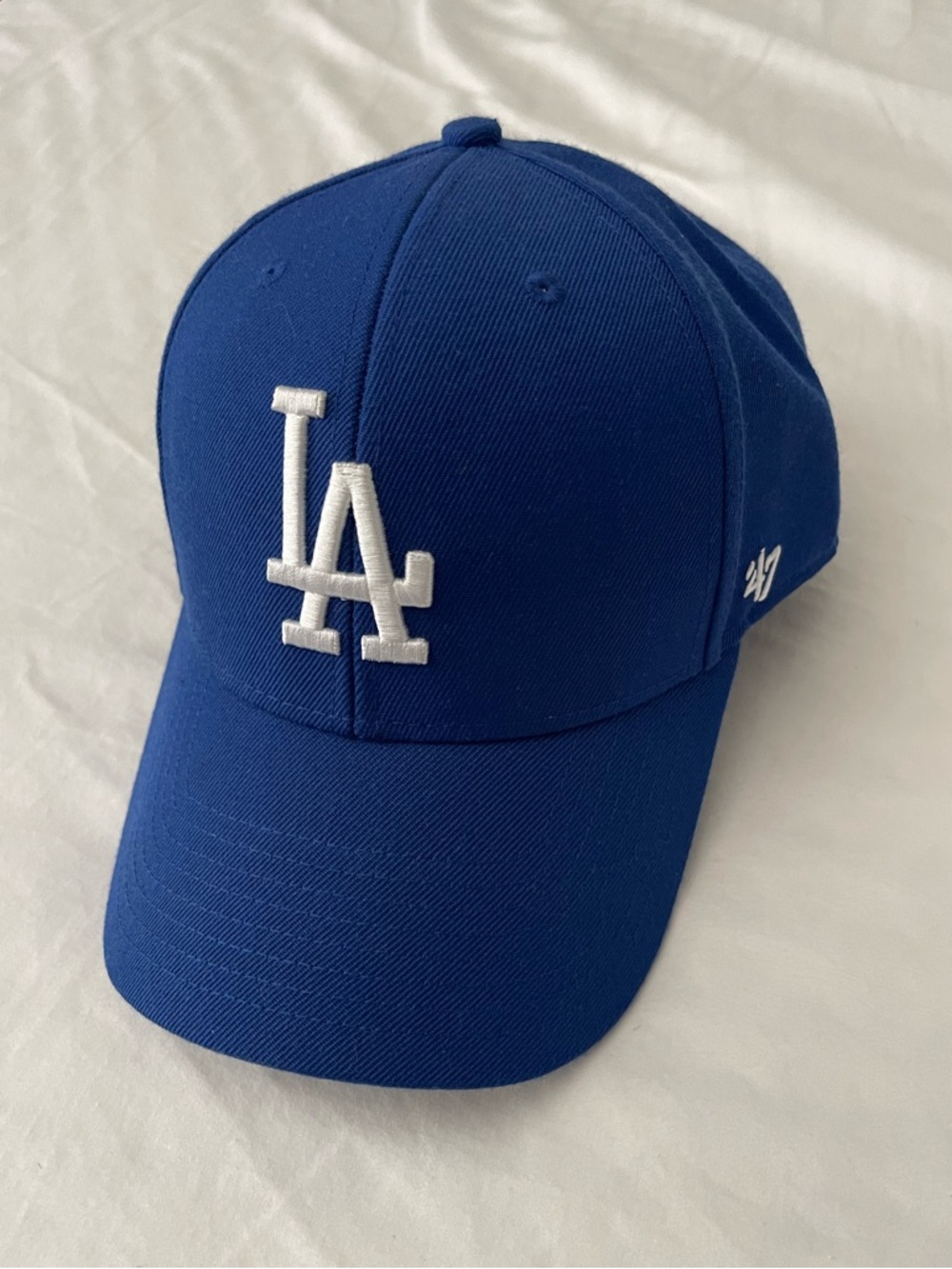 '47 Los Angeles Dodgers Blue Cap with White LA Logo